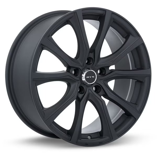 Alloy Wheel, Contour 18x8 5x120 ET35 CB74.1 Matte Black, Rtx, Mfr#: 081465